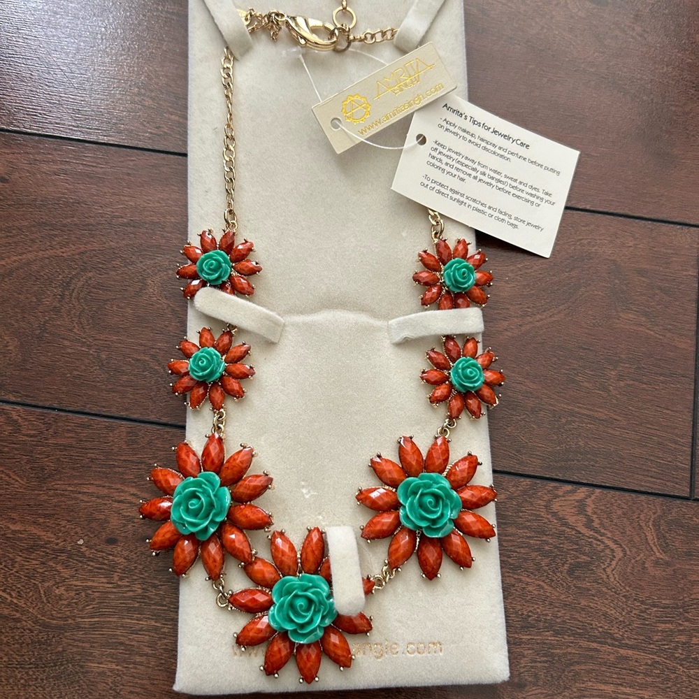 Amrita Singh Flower Statement Necklace